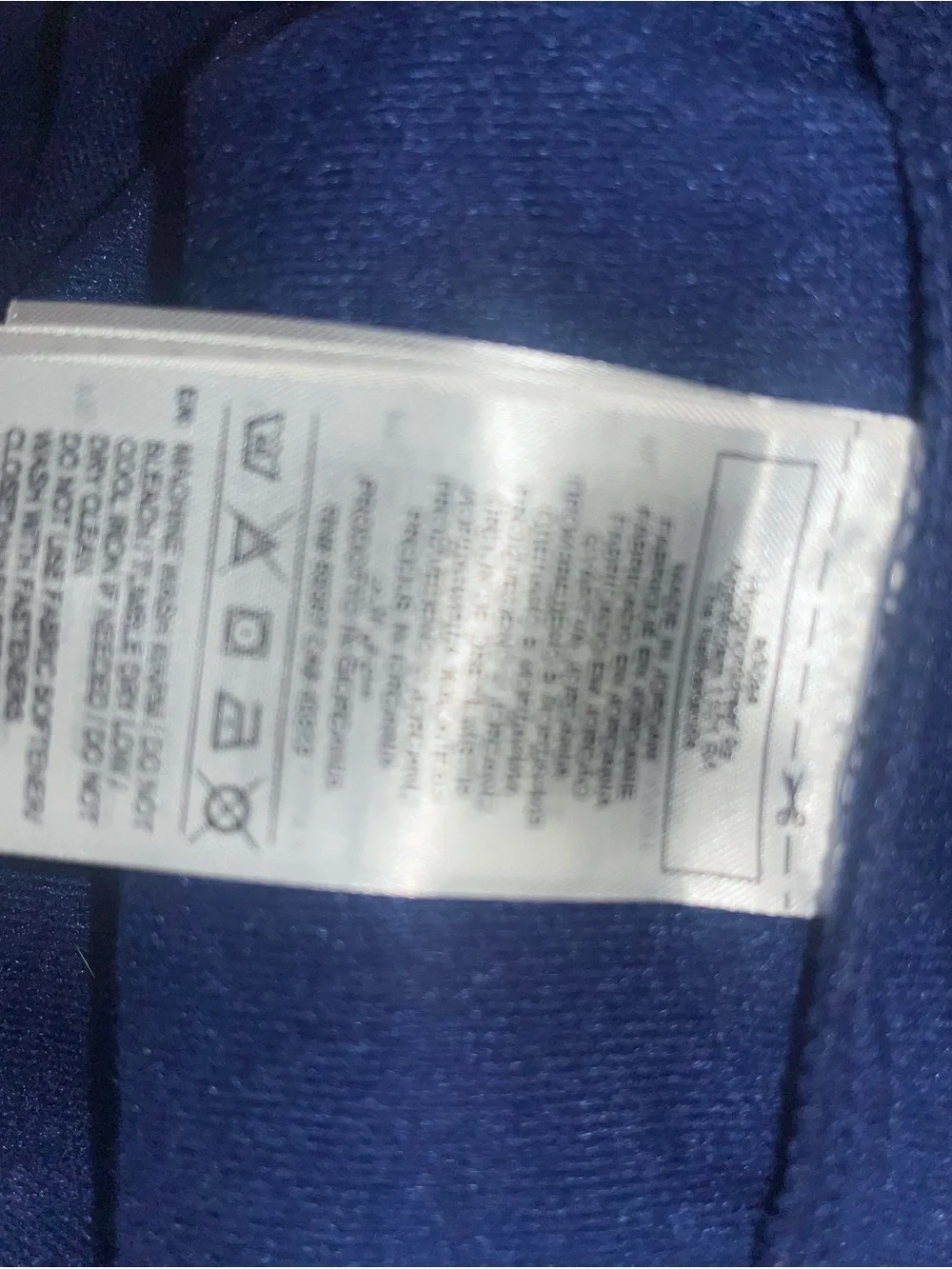 adidas Navy Full-Zip Performance Jacket
